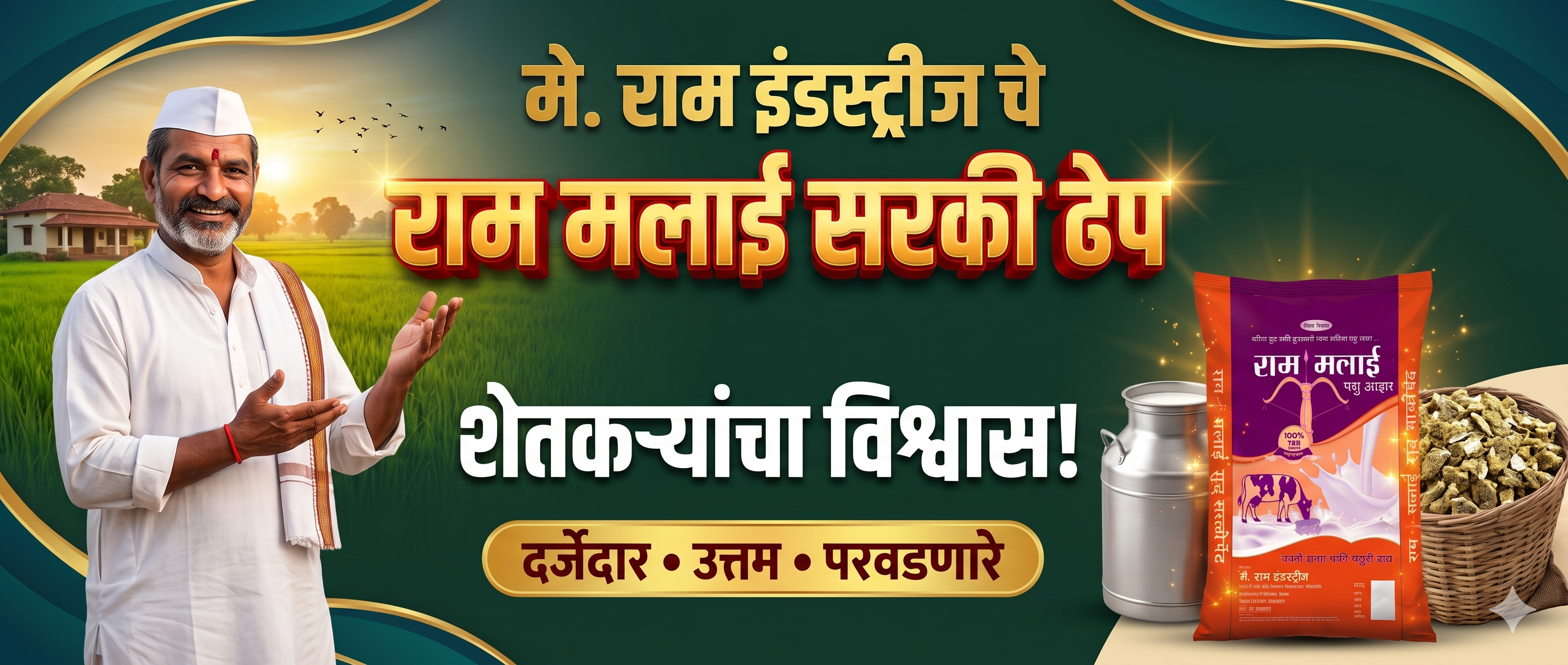 मे. राम इंडस्ट्रीज बीड - कृषी प्रक्रिया आणि पशु आहार